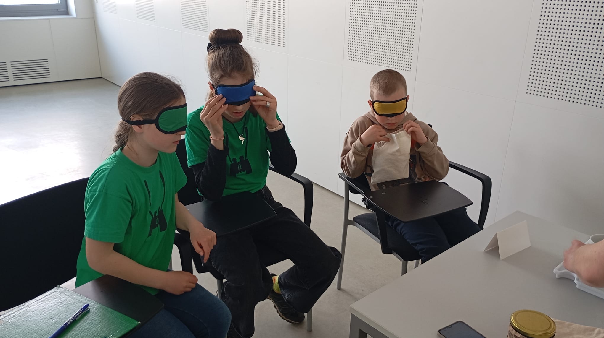 Žáci na soutěži Poznej a chraň